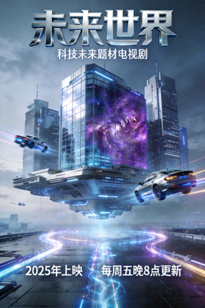 科幻剧《未来世界》海报 - 科技未来题材电视剧